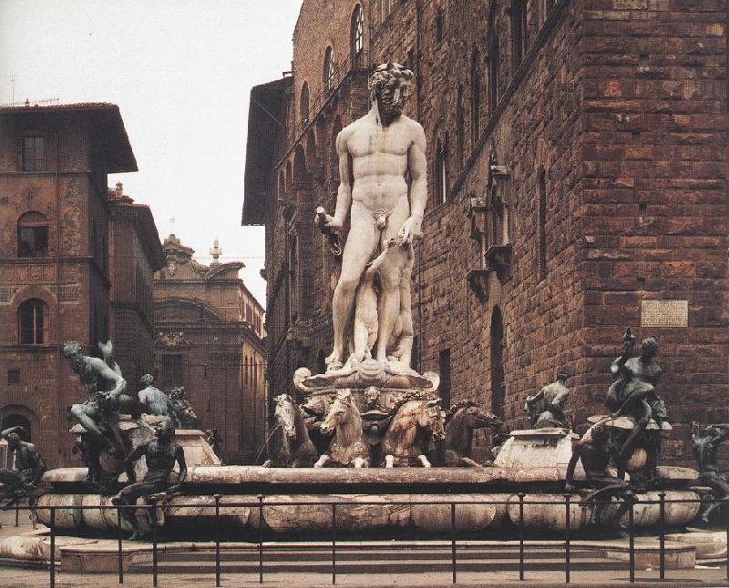 AMMANATI, Bartolomeo Fountain of Neptune   nnn oil painting picture